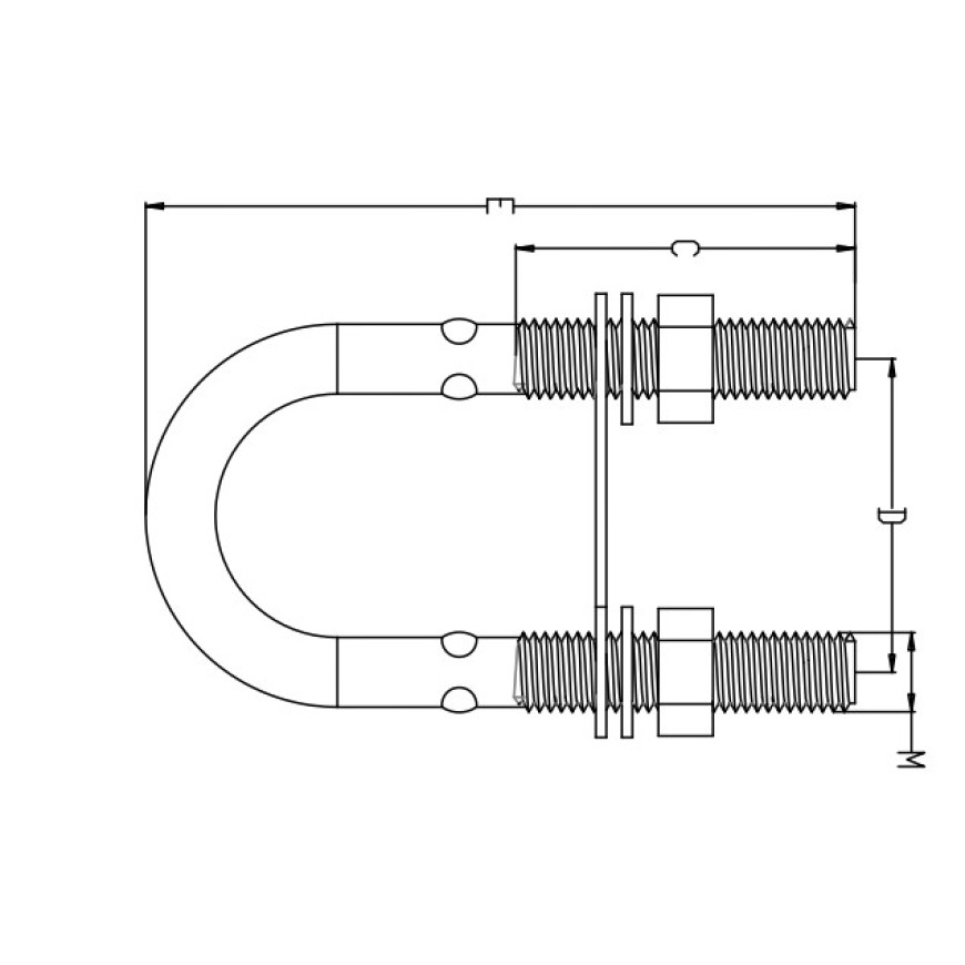 ΔΕΣΤΡΕΣ INOX  ΤΥΠΟΥ ‘‘U’’